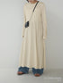 【 予約:10月中旬〜下旬 】SLUB FLARE DRESS/Y254-51135